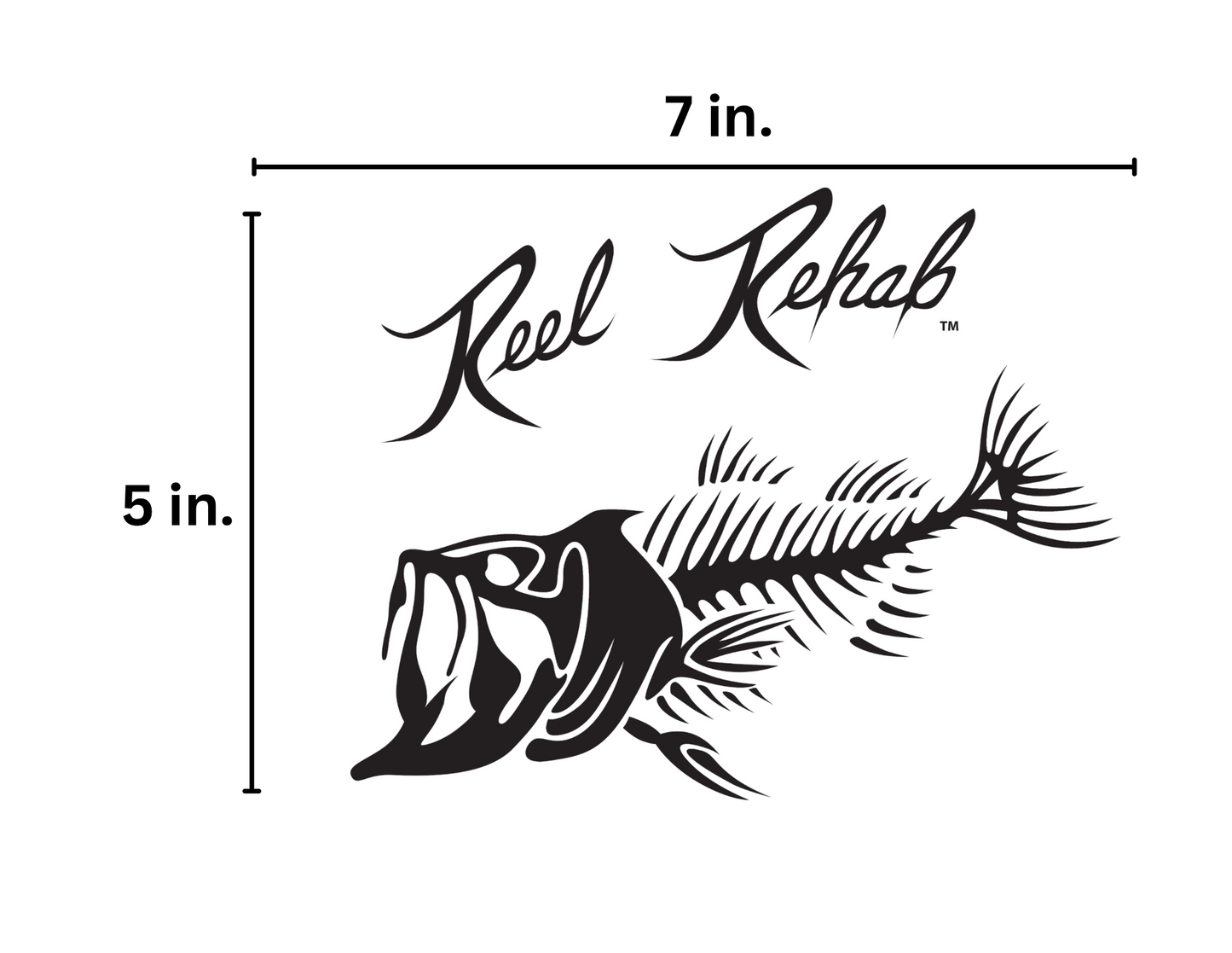 Bass Vinyl Decal